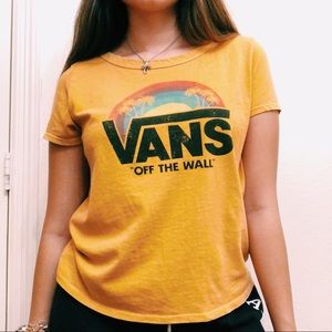 VANS Mustard Tee